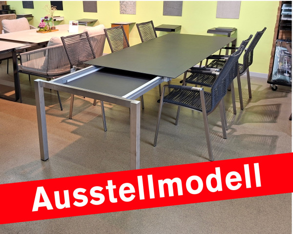 Ausstellmodell Gartentisch Set Manhattan Palermo Auszug - bowi.ch