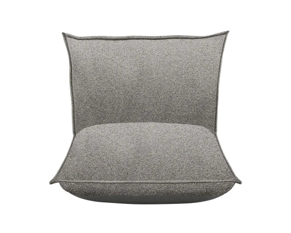 Garten Lounger GROW Earth Bouclé Blomus Frontansicht Freistehend - bowi.ch