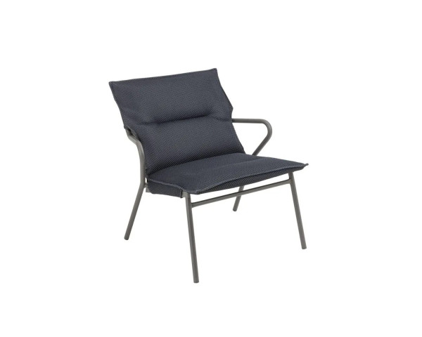 Vence niedriger Sessel BeComfort® Dark Grey Lafuma Freistehend - bowi.ch