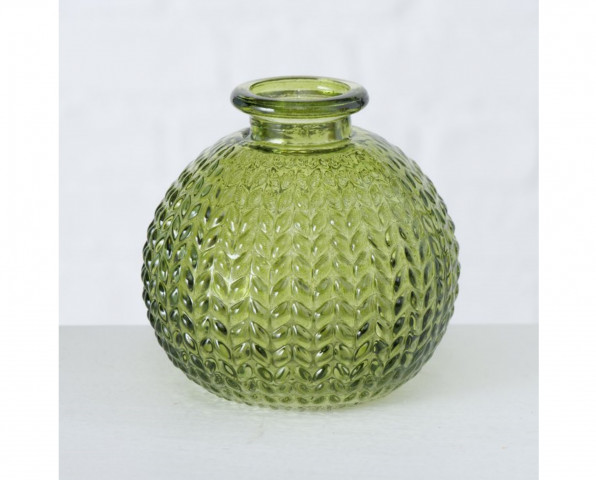 Vase Konya Hellgrün Ø 8.5 / H 8 cm - bowi.ch