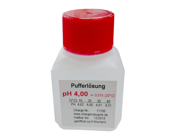 Pufferlösung pH 4 / 50ml - bowi.ch