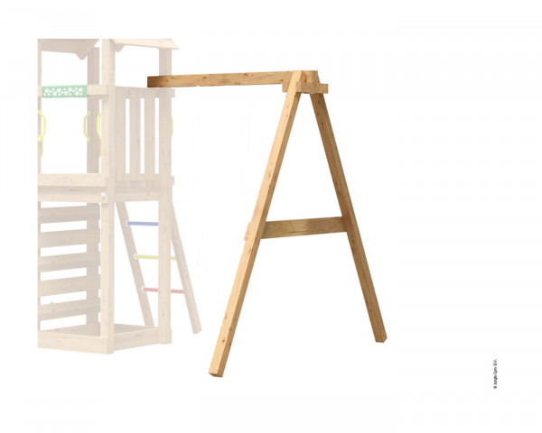 Anbauschaukel Frame 220 1-teilig Jungle Gym - bowi.ch