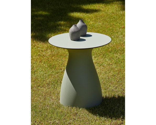 Beistelltisch Baobal Ø 50 cm Green-Grey / Mint Resol - bowi.ch