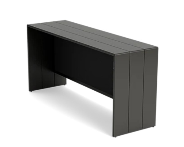 Bartheke Garten Bar Lyon Lava mit Tablar 200 cm - bowi.ch