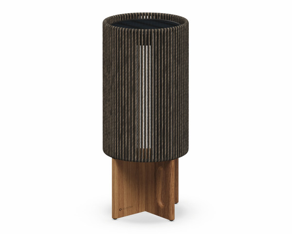 Laterne LED / Solar Compass mittel Umber Gloster Ø 21.6 / H48 cm - bowi.ch