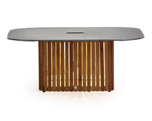 Savona Solar-Loungetisch Teak - bowi.ch