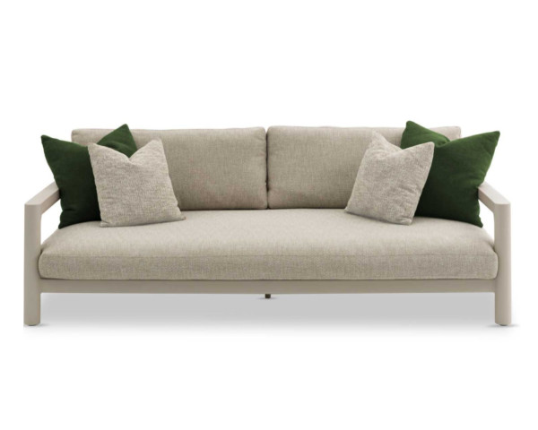 Garten Lounge / Liegebett Cozy in Light Taupe von Zebra verstellbar - bowi.ch