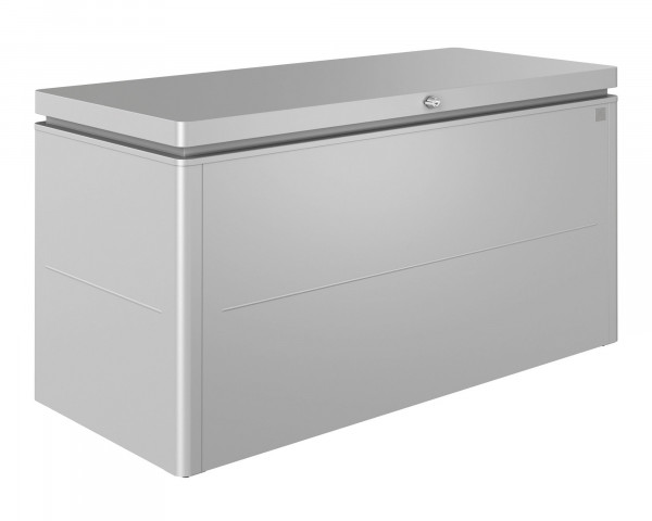 Biohort Loungebox 160 in der Farbe Silber-metallic freigestellt - bowi.ch