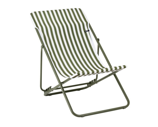 Maxi Transat Liegestuhl Rayure Moss Lafuma Freistehend - bowi.ch