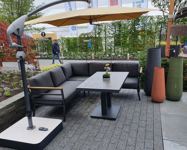 Garten Lounge Pisa Set L-Form mit Zeb - bowi.ch