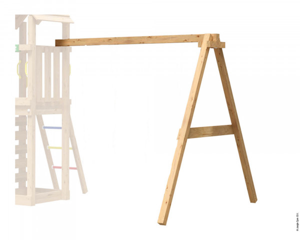 Anbauschaukel Frame 220 2-teilig Jungle Gym - bowi.ch