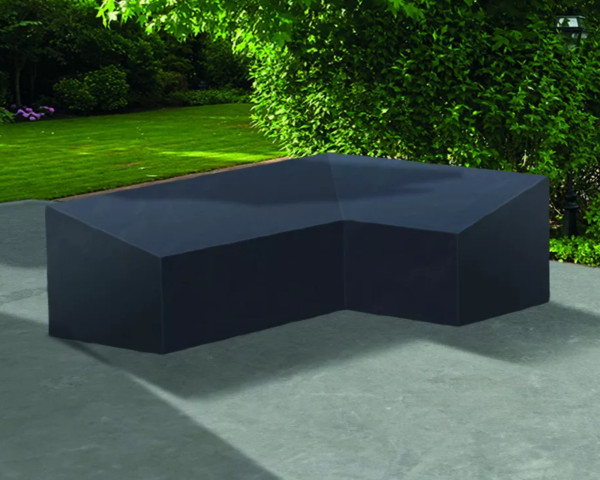 LIFE Schutzhülle für Eck-Lounge 275 x 195 x 85 / 65 cm links - bowi.ch