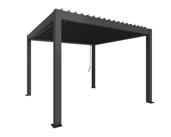 Biohort Pergola 3.5 x 3 m dunkelgrau-metallic - bowi.ch